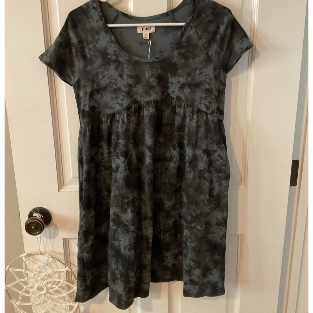 Pact Organic Tie Dye Sun Dress